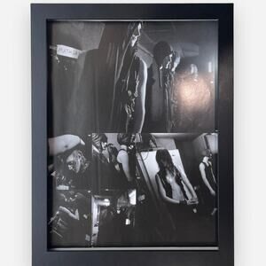 JULIUS print framed 9x12 cutout High Fashion magazine